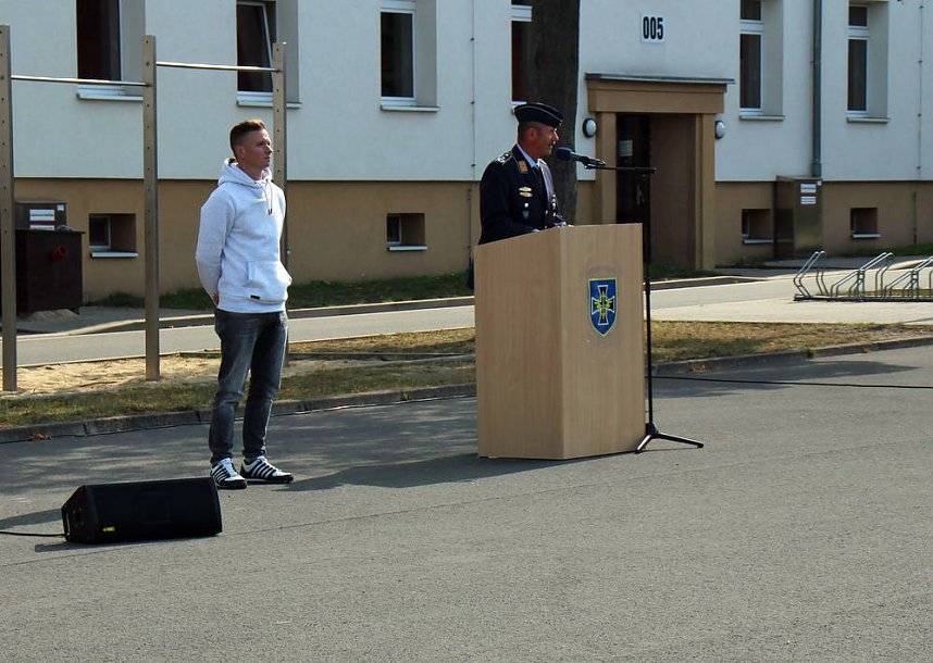Verabschiedungsappell am Bundeswehrstandort Sondershausen