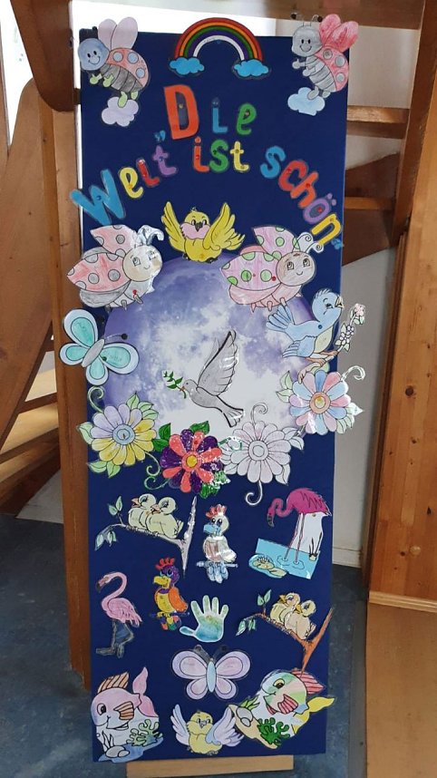 Aktion: "Die Welt ist sch&ouml;n"