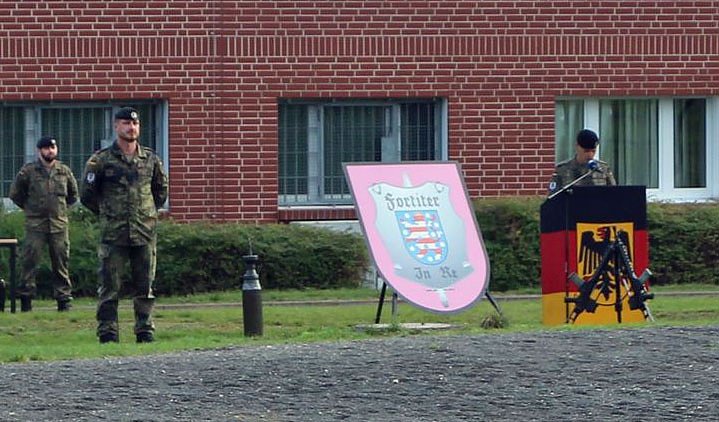 Panzerkompanie in Bad Frankenhausen verabschiedet 