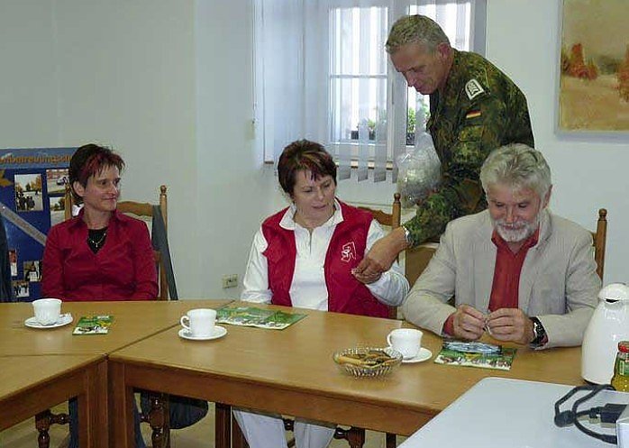 Kamerad Bernd Lehmann geehrt