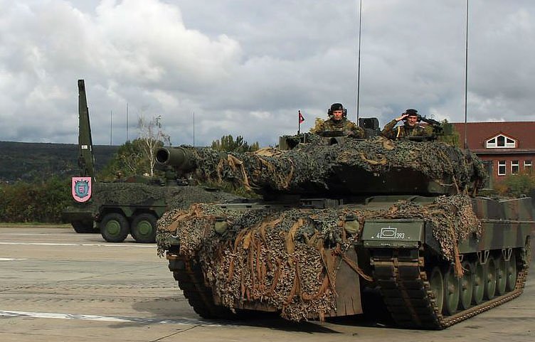 Kommandeurswechsel beim Panzerbataillon 393 "Th&uuml;ringer L&ouml;we" in der Kyffh&auml;user Kaserne Bad Frankenhausen statt....