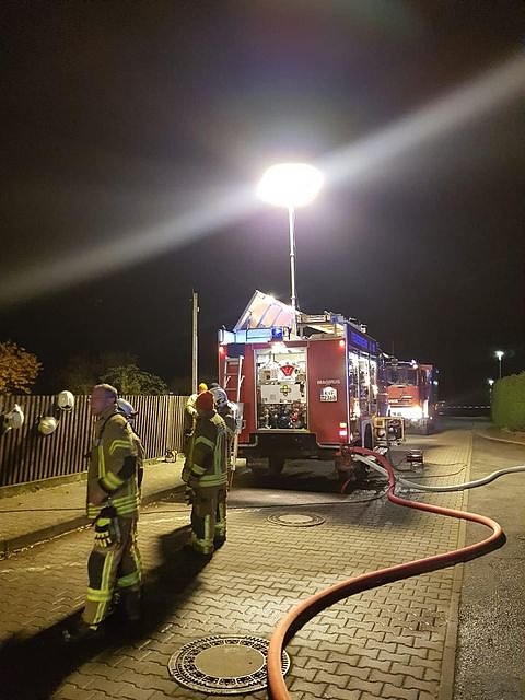 Gartenlaubenbrand in Ro&szlig;leben