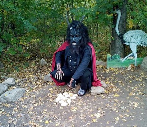 Zu Halloween im Zoo Park