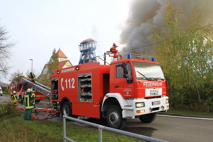 Gro&szlig;brand in Bebra