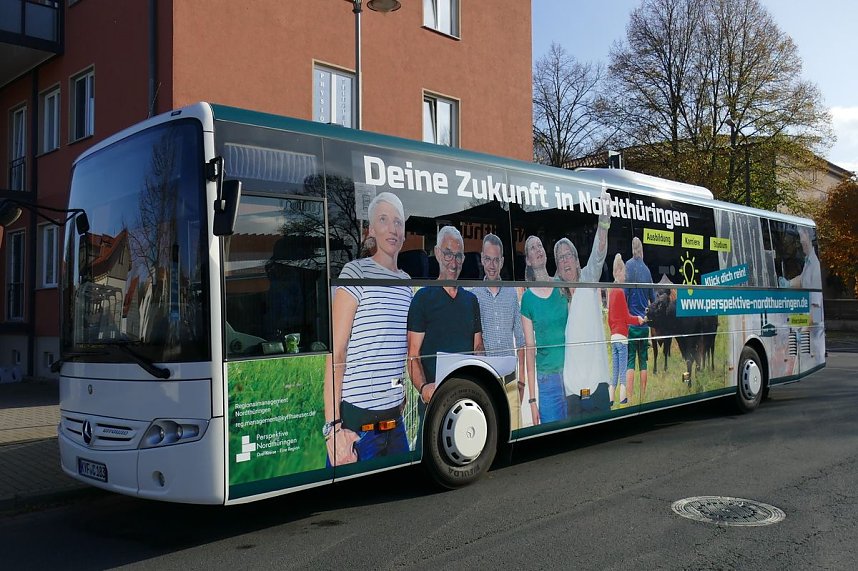 Rollender Botschafter f&uuml;r Nordth&uuml;ringen