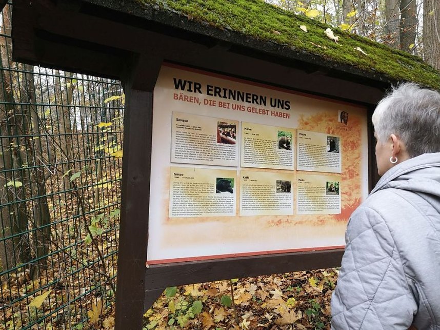 Besuch im Alternativen B&auml;renpark in Worbis