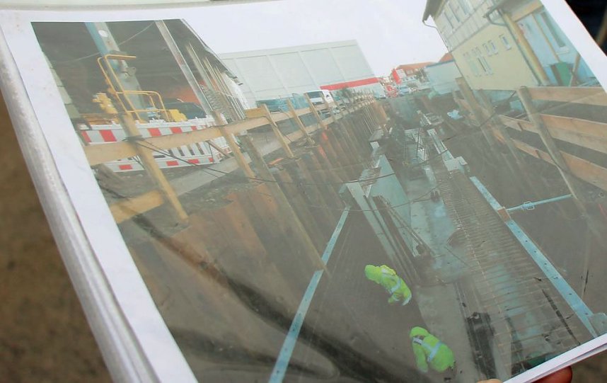 Wird denn hier eine U-Bahn gebaut?