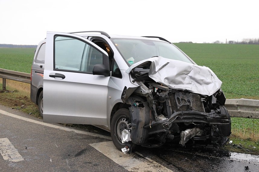 Schwerer Unfall auf der B249