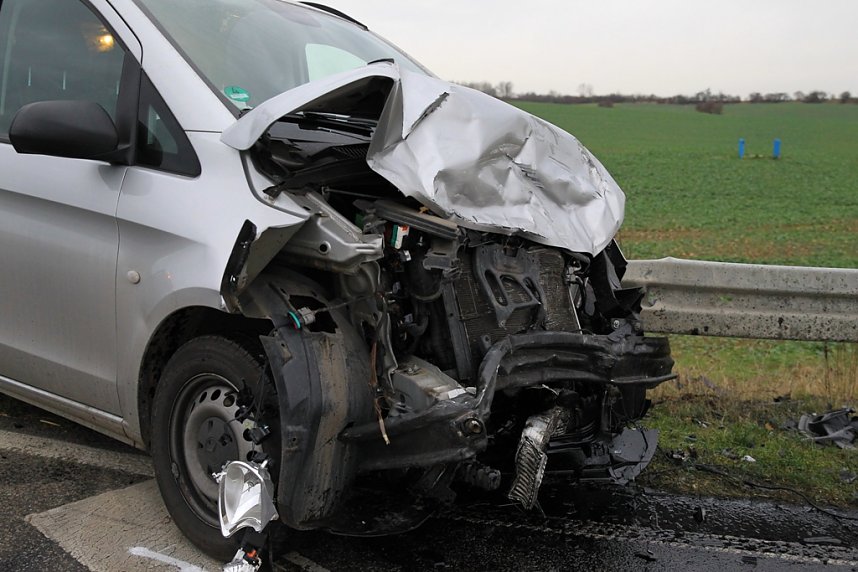 Schwerer Unfall auf der B249