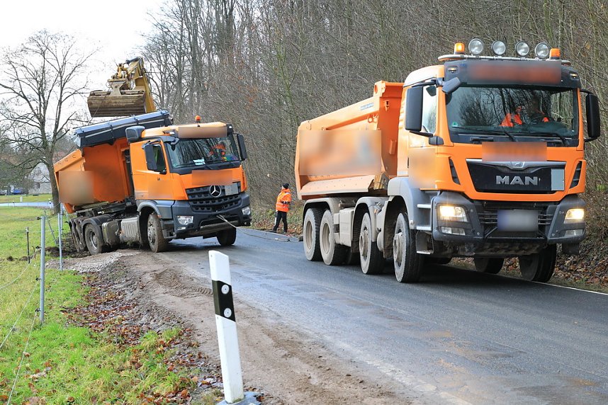 Unfall bei Strau&szlig;berg