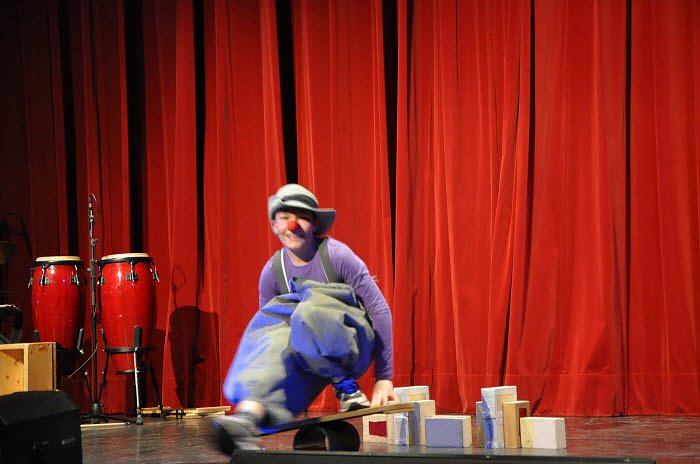 Salto Mortale im Theater