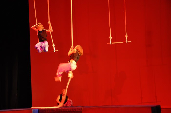 Salto Mortale im Theater