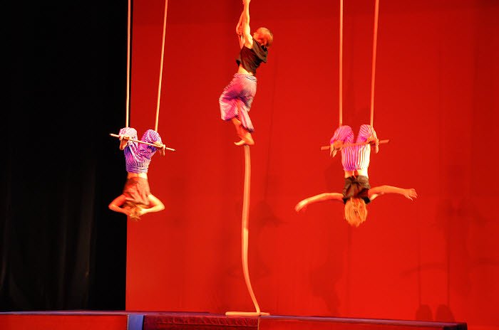 Salto Mortale im Theater