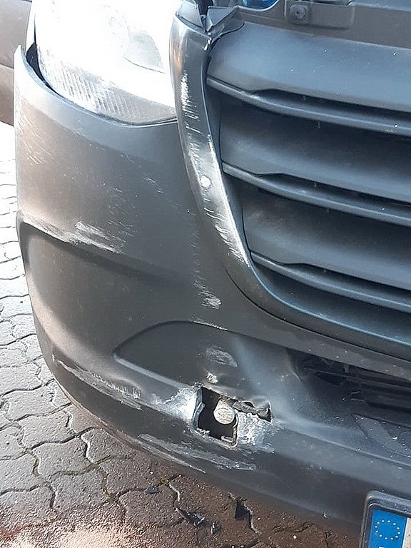 Unfall bei Westgreu&szlig;en