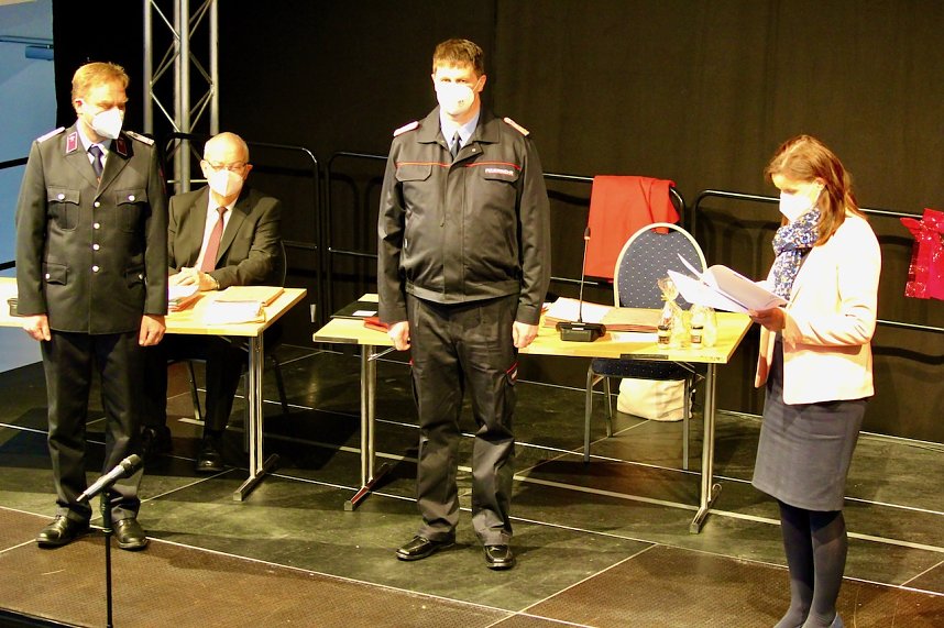 Veranschiedung des Kreisbrandmeisters Thomas Rosenstiel