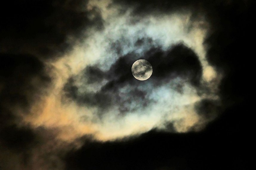 Der Mond &uuml;ber Nordhausen