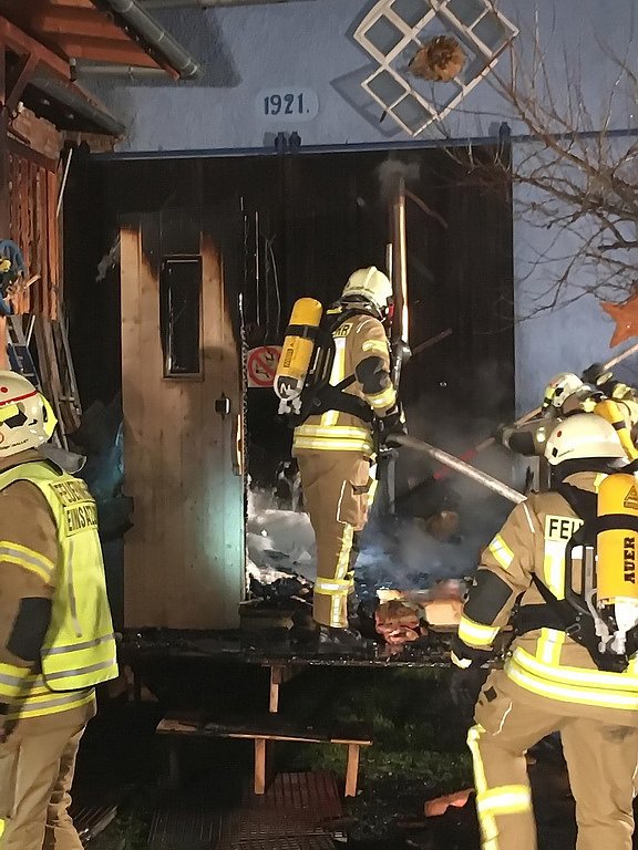 Feuerwehren im Einsatz