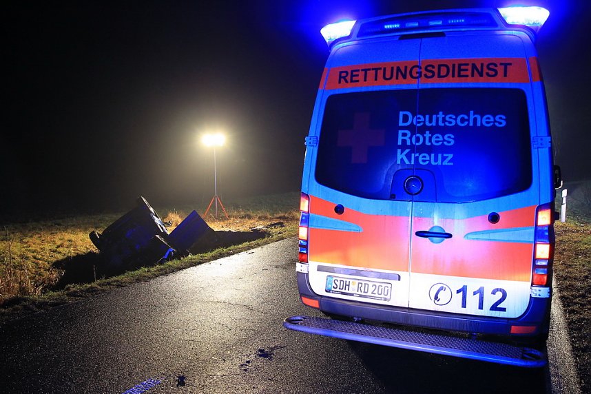 Unfall mit Todesfolge bei Greussen