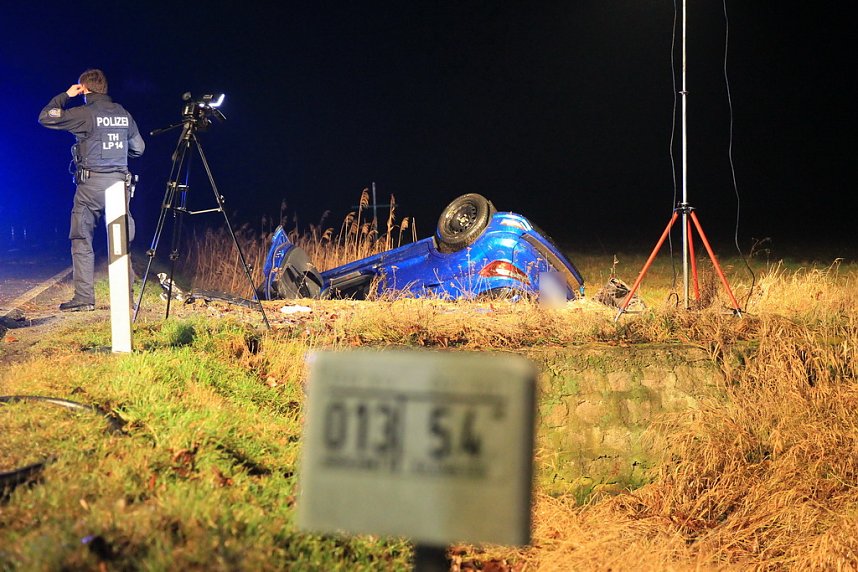 Unfall mit Todesfolge bei Greussen