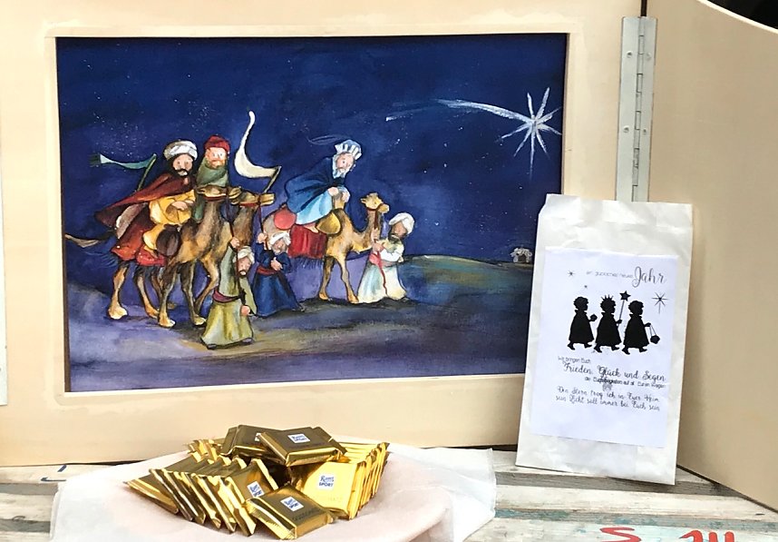 Heilige Drei K&ouml;nigs-Tag in der Kita in Stockhausen