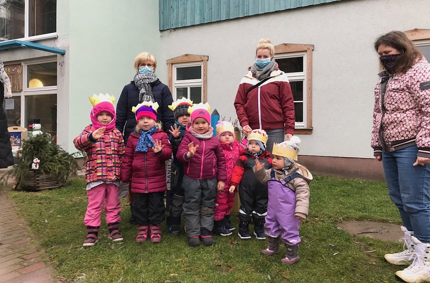 Heilige Drei K&ouml;nigs-Tag in der Kita in Stockhausen