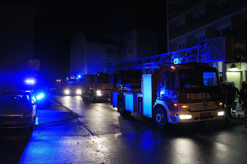 Einsatz in der Karnstra&szlig;e