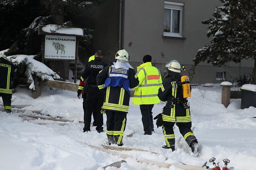 Autobrand in Niederspier