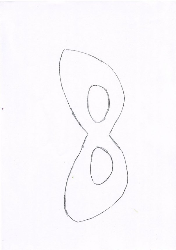 Masken basteln Grundmaske