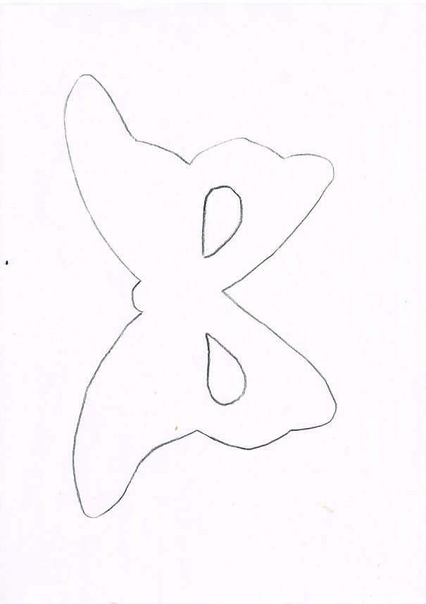 Masken basteln Schmetterling