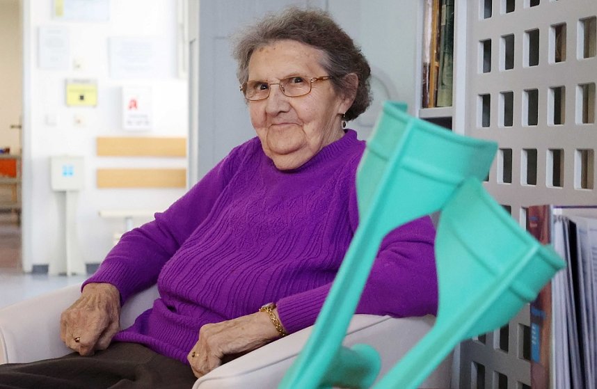 Covid19 Impfung im Pflegeheim Schloss Sophie von K&uuml;hn in Gr&uuml;ningen und im Seniorenzentrum Am Waidhof 