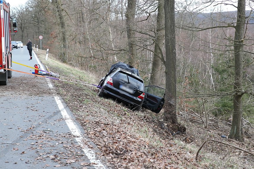 Schwerer Unfall am Kyffh&auml;userdenkmal