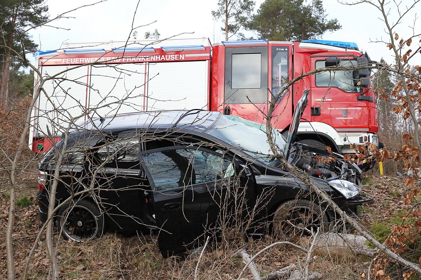 Schwerer Unfall am Kyffh&auml;userdenkmal