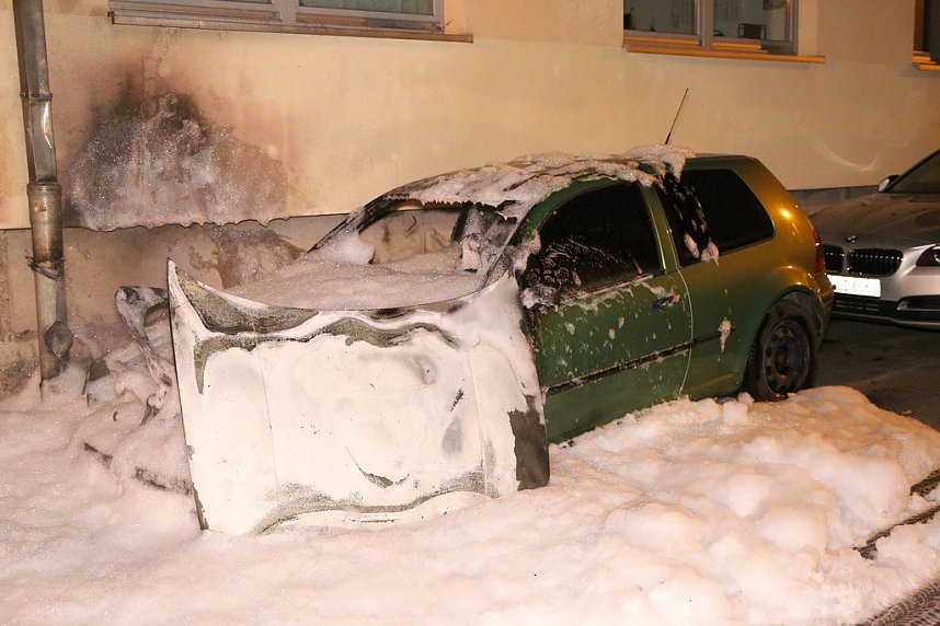 Brandstiftung in Sondershausen