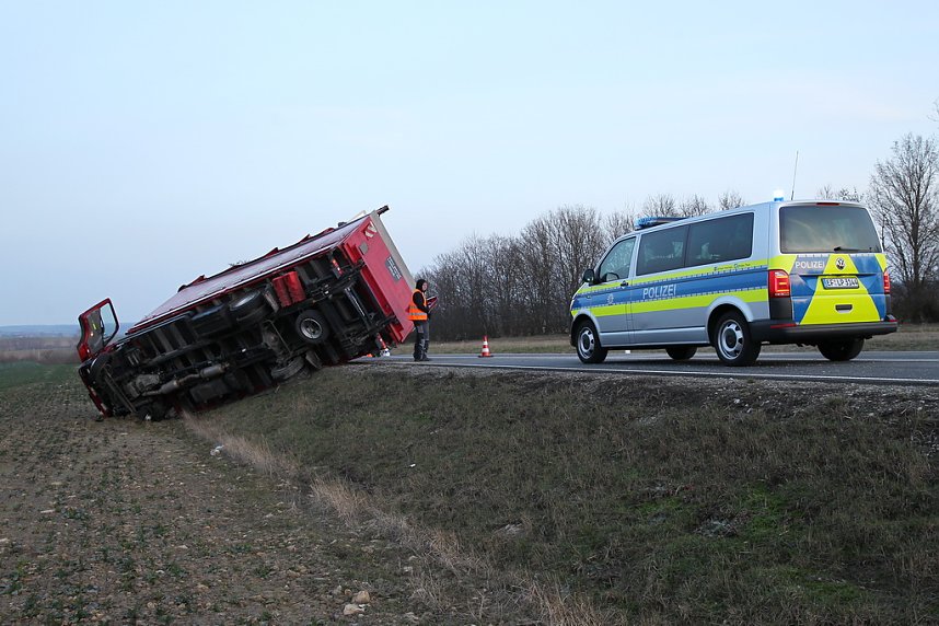 Zwei Unf&auml;lle auf der B4