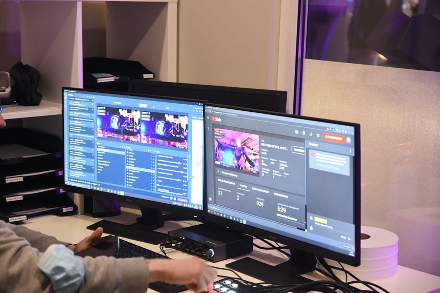 Livemusik aus dem Fitnessloft