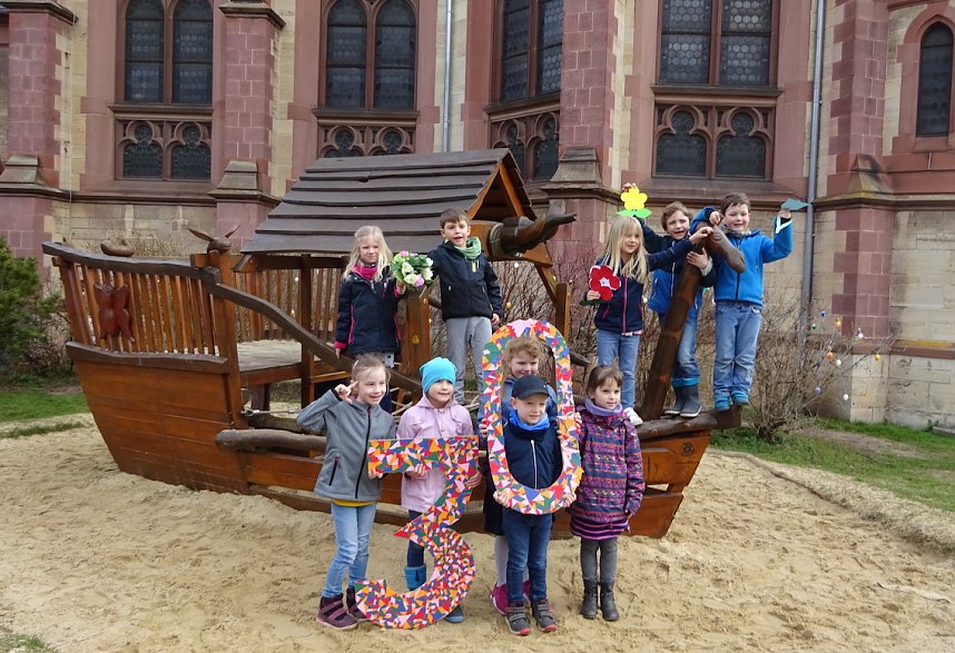 Kinder der Kindertagesst&auml;tte Arche Noah