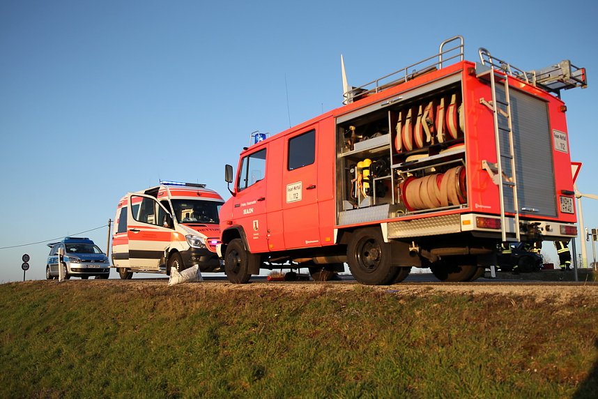 Unfall auf den Hainer Bergen