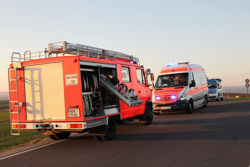 Unfall auf den Hainer Bergen