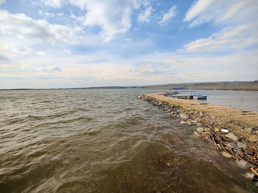 Peter Blei unterwegs am Stausee Kelbra