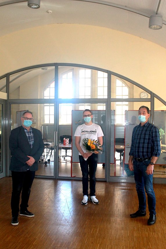 v.l.n.r.:  Hagen Dietsch,  Benny Storm, Frank Steinhoff