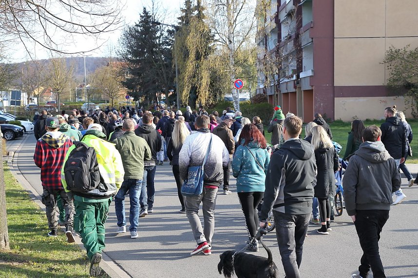 Montags-Spaziergang durch Sondershausen