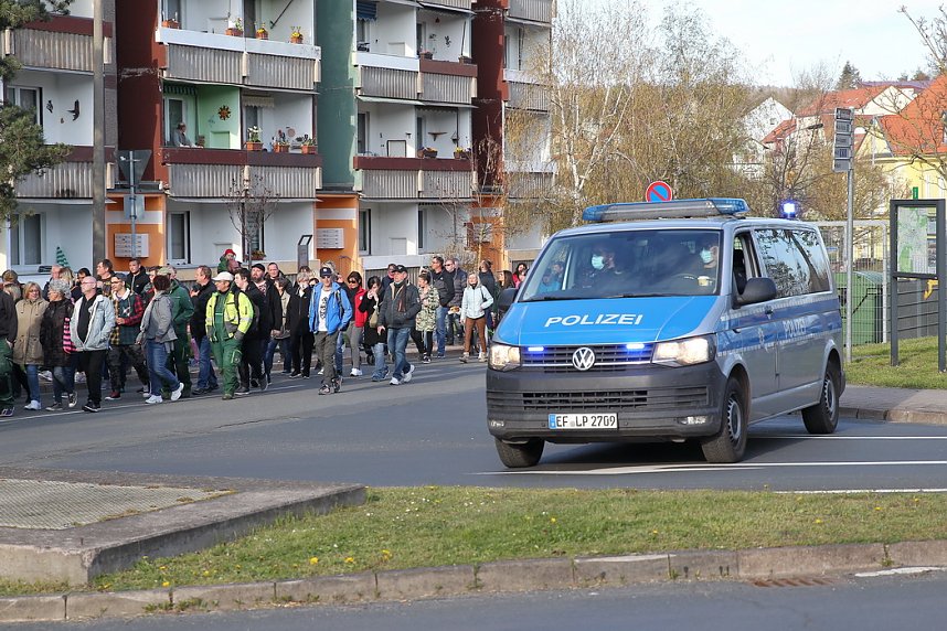 Montags-Spaziergang durch Sondershausen