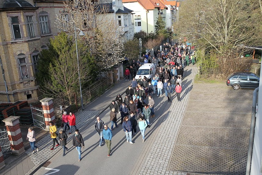 Montags-Spaziergang durch Sondershausen