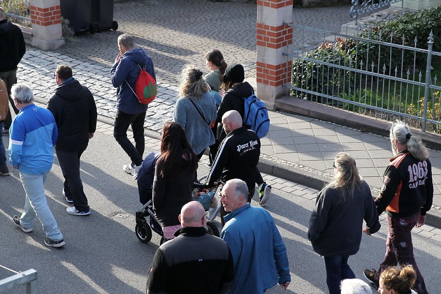 Montags-Spaziergang durch Sondershausen