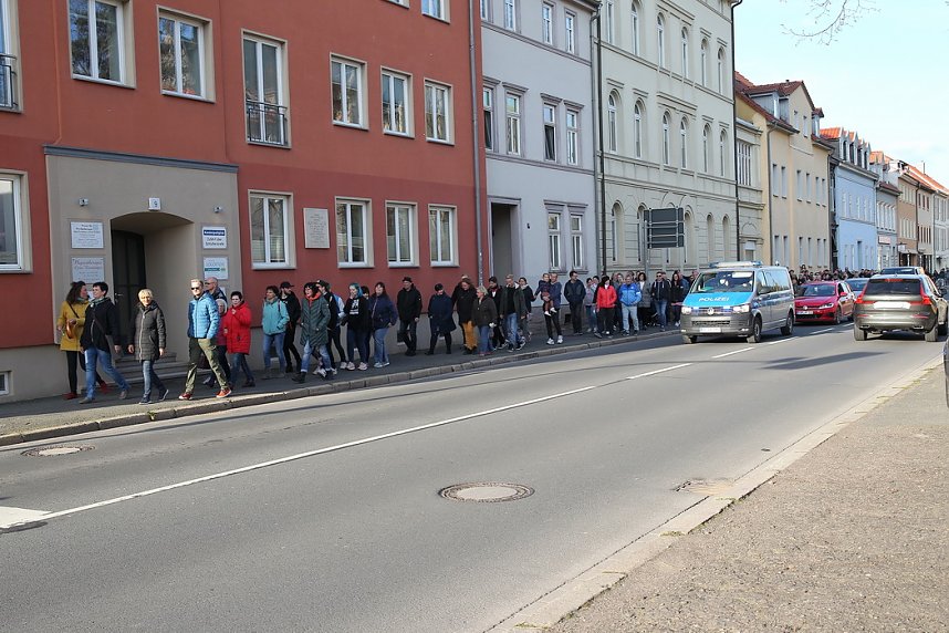 Montags-Spaziergang durch Sondershausen