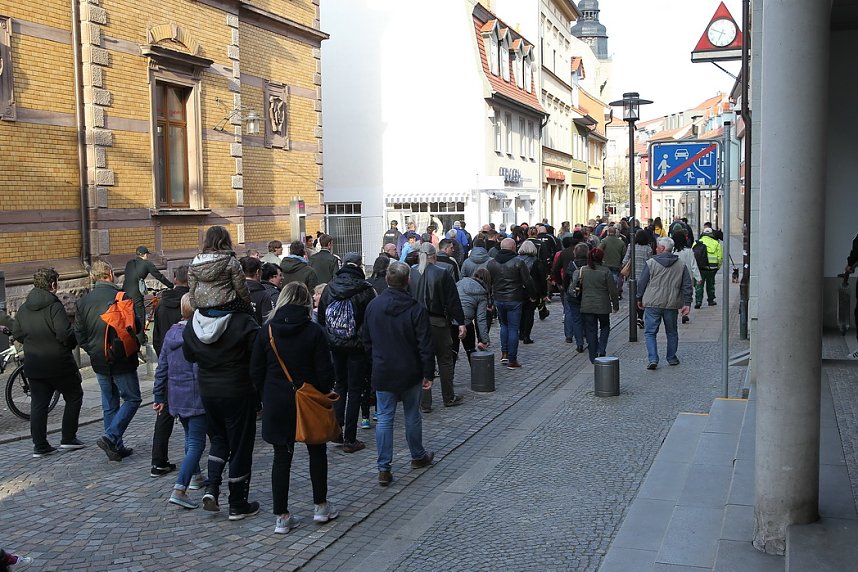 Montags-Spaziergang durch Sondershausen