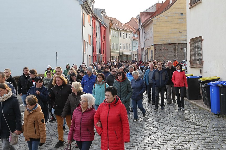 Montags-Spaziergang durch Sondershausen