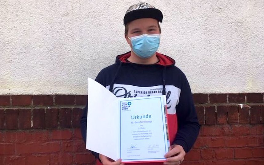 L. M&uuml;ller vom F&ouml;rderzentrum Artern