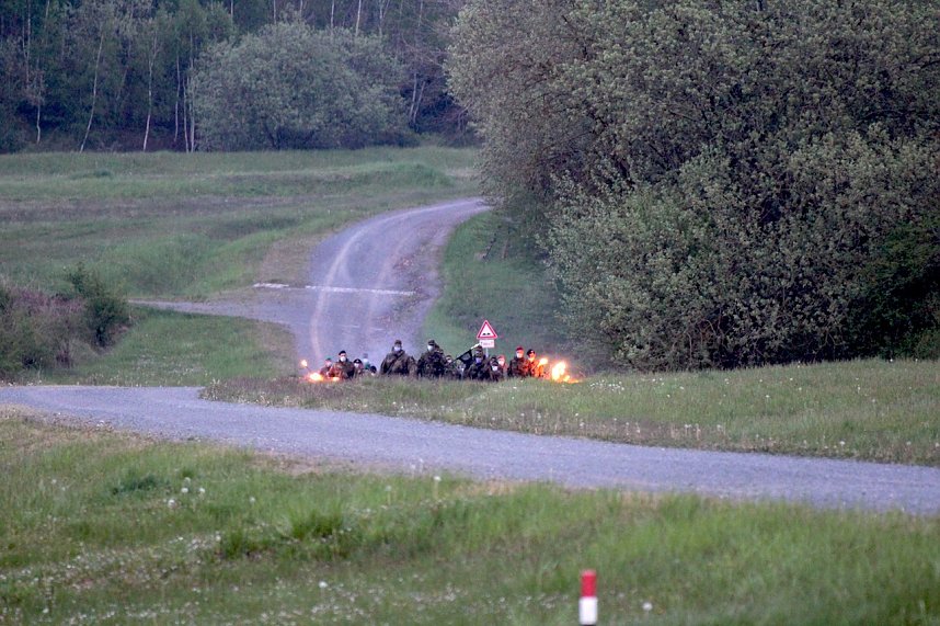 Vereidigungzeremonie der Rekruten der Bundeswehr Sondershausen