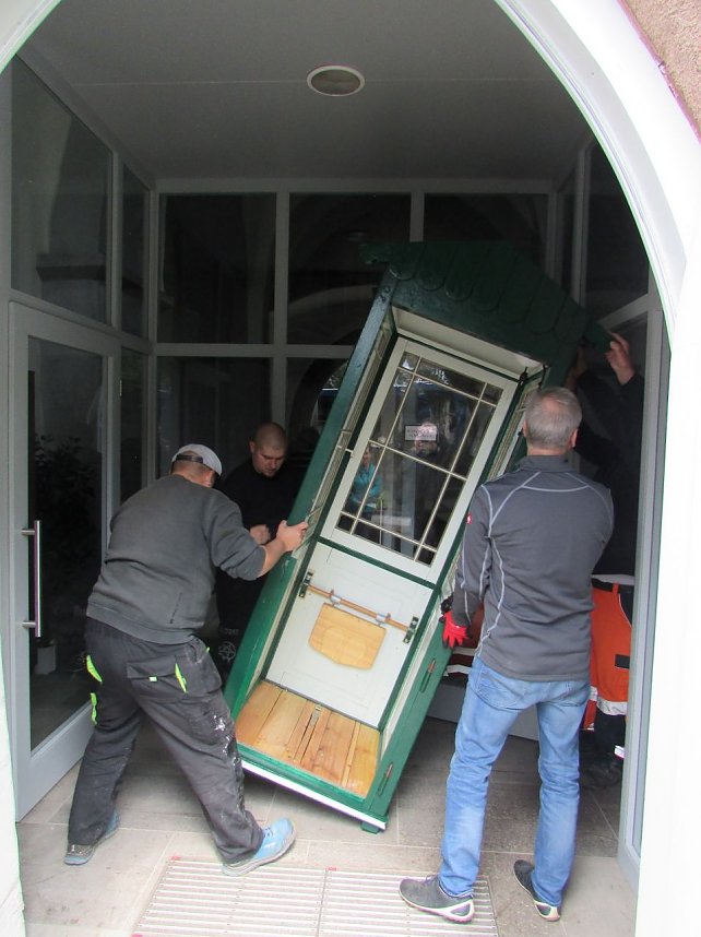 Das alte neue Bahnsteigh&auml;uschen